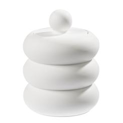 Silikon Gießform Dose m. Deckel ca. 10,5 x 8 cm 