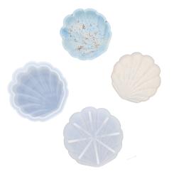 Silikon Gießform Dose mit Deckel - Muschel 13,5cm x 13cm 