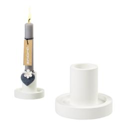 Silikon Gießform Kerzenhalter II, ca. 8 x 6 cm 