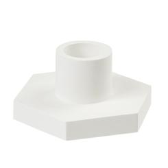 Silikon Gießform Kerzenhalter Sechseck,  ca. 10,2 x 9 x 4,4 cm 