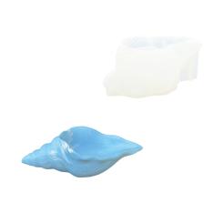 Silikon Gießform Muschel 12cm x 6cm x 2cm 