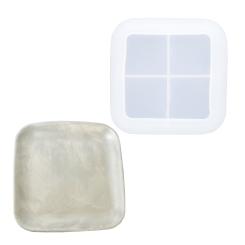 Silikon Gießform Tablett Viereckig 11cm x 11cm x 2cm 