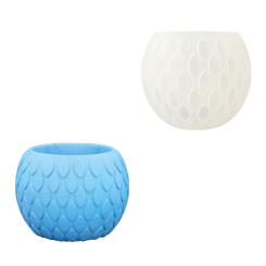 Silikon Gießform Teelichthalter Augenmotiv ø 8,2cm x 6,75cm 