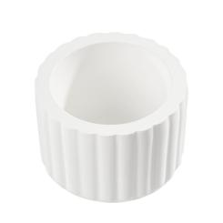 Silikon Gießform Teelichthalter Rund ca. 3,5 x 4,5 cm 