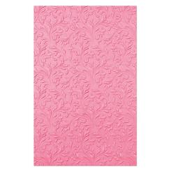 Sizzix 3D Textured Impressions Embossing Folder - Blumenschnörkel 