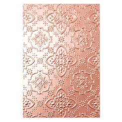 Sizzix 3D Textured Impressions Embossing Folder - Dekoratives Motiv 