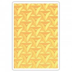 Sizzix 3D Textured Impressions Embossing Folder - Geometrische Prismen by Courtney Chilson 