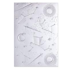 Sizzix 3D Textured Impressions Embossing Folder - Sternenhimmel 