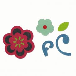 Sizzix Bigz Stanzer - Flower & Flourish by Echo Park Paper Co. 