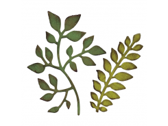 Sizzix Bigz Stanzer - Garden Greens by Tim Holtz 