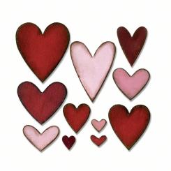Sizzix Bigz Stanzer - Heartfelt by Tim Holtz® 