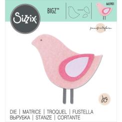 Sizzix Bigz Stanzer - Skandinavischer Vogel by Jennifer Ogborn 