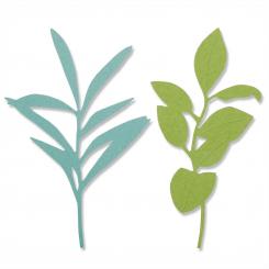 Sizzix Bigz Stanzer - Tropische Zweige by Sharon Drury 