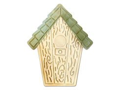 Sizzix Bigz Stanzer mit Bonus Textured Impressions - Birdhouse #2 by Jen Long-Philipsen 