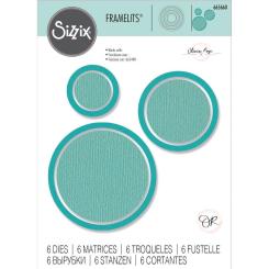 Sizzix Framelits Stanzer Set 6tlg. - Kreise 