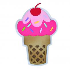 Sizzix Framelits Stanzer Set 7tlg. - Eiscreme-Karte by Stephanie Barnard 