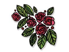 Sizzix Framelits Stanzer Set 8tlg mit Stempel - Beautiful You by Stephanie Ackerman 