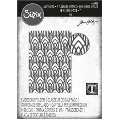 Sizzix Multi-Level Texture Fades Embossing Folder - Gewölbtr by Tim Holtz 