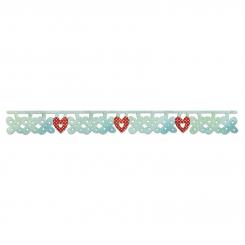 Sizzix Sizzlits Decorative Strip Stanzer - Flower & Heart Charms by Scrappy Cat 