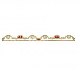 Sizzix Sizzlits Decorative Strip Stanzer - Romantic Ruffle by Scrappy Cat 