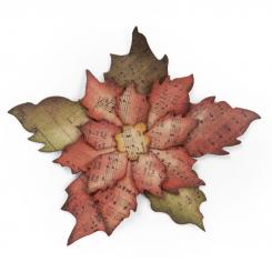 Sizzix Stanzer Bigz - Tattered Poinsettia by Tim Holtz 
