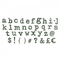 Sizzix Stanzer Bigz XL - Alphabet Kleinbuchstaben by Tim Holtz 