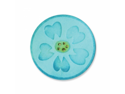 Sizzix Stanzer Embosslits - Circle mit Flower 