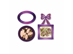 Sizzix Stanzer Embosslits XL  - Labels & Bow 