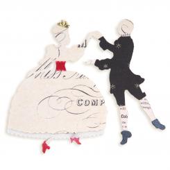 Sizzix Stanzer Sizzlits - Dancers by Brenda Walton 