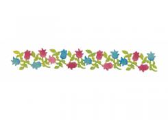 Sizzix Stanzer Sizzlits Decorative Strip  Flowering Foliage 