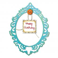 Sizzix Stanzer Sizzlits L - Frame, Antique by Rachael Bright 