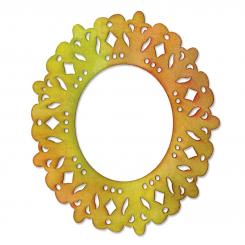 Sizzix Stanzer Sizzlits L  - Frame, Ornate by Scrappy Cat 