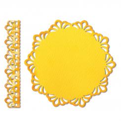 Sizzix Stanzer Thinlits - Doily & Doily Border by Jen Long-Philipsen 