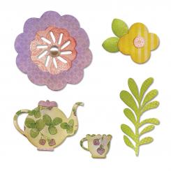 Sizzix Stanzer Thinlits  Set 6tlg - Sweet Girl by Echo Park Paper Co. 