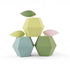 Sizzix Thinlits Plus Stanzer 2tlg. - Apfel Box by Debi Potter 