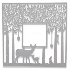 Sizzix Thinlits Stanzer - 1tlg - Rahmen Wald by Georgia Low 