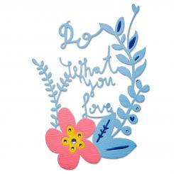 Sizzix Thinlits Stanzer - Do What You Love by Craft Asylum 