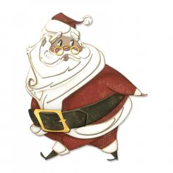 Sizzix Thinlits Stanzer Set 11tlg. - Weihnachtsmann / St.Nick by Tim Holtz 