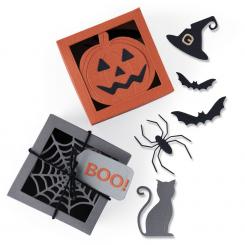 Sizzix Thinlits Stanzer Set 12tlg.- Box Spooky Silhouette by Georgie Evans 