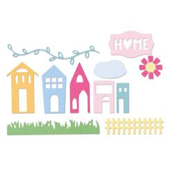 Sizzix Thinlits Stanzer Set 12tlg. - Shadow Box Elements by Eileen Hull 