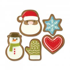 Sizzix Thinlits Stanzer Set 17tlg. - Frisch Gebacken by Tim Holtz 