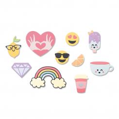 Sizzix Thinlits Stanzer Set 25tlg. - Frühlings Icons 