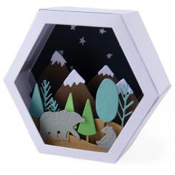 Sizzix Thinlits Stanzer Set 28tlg.- Box Winter Szene by Jessica Scott 