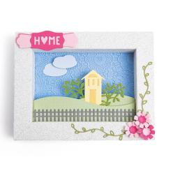 Sizzix Thinlits Stanzer Set 3tlg. - Shadow Box Rahmen #2 by Eileen Hull 