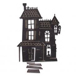 Sizzix Thinlits Stanzer Set 3tlg.- Spukschloss by Tim Holtz 