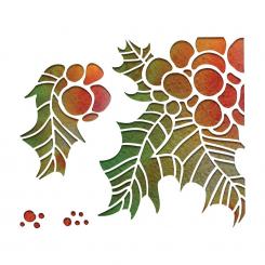 Sizzix Thinlits Stanzer Set 4tlg.- Stechpalmen Teile by Tim Holtz 