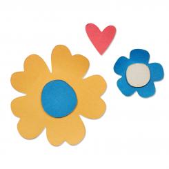 Sizzix Thinlits Stanzer Set 5tlg - Woodland Flower by Craft Asylum 