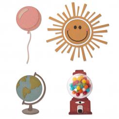 Sizzix Thinlits Stanzer Set 6tlg. - Circle Play by Tim Holtz 