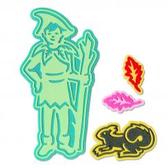 Sizzix Thinlits Stanzer Set 8tlg. - Fee #4 by Jorli Perine 