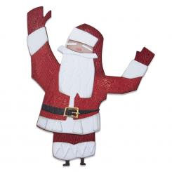 Sizzix Thinlits Stanzer Set 8tlg.- Papercut Weihnachtsmann Colorize by Tim Holtz 